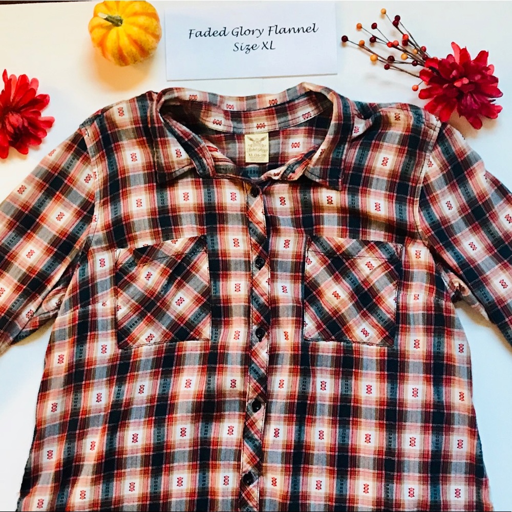 Faded Glory Flannel❤️